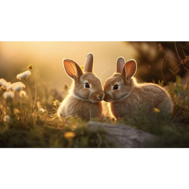 Tableaux Lapins Mignons